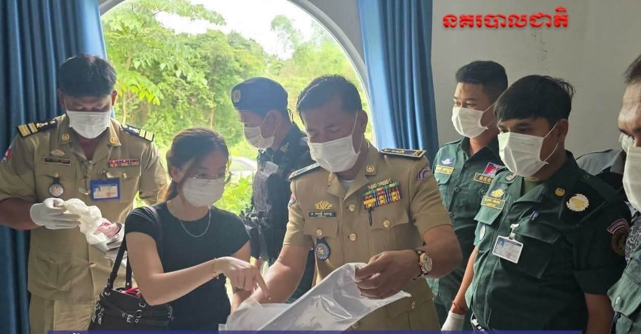 នគរបាលក្រុងកែបចុះបង្ក្រាបទីតាំងសង្ស័យឆបោក ឃាត់ខ្លួនជនជាតិចិន៧នាក់ និងមីយ៉ាន់ម៉ាម្នាក់